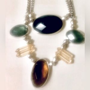 Lucky Brand Silver Necklace & Bracelets